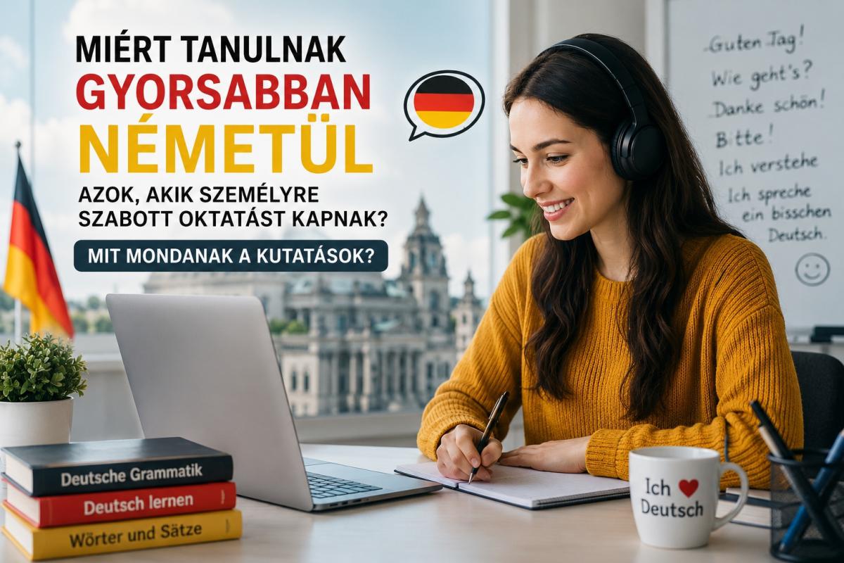 Miért tanulnak gyorsabban németül azok, akik személyre szabott oktatást kapnak? – Mit mondanak a kutatások?